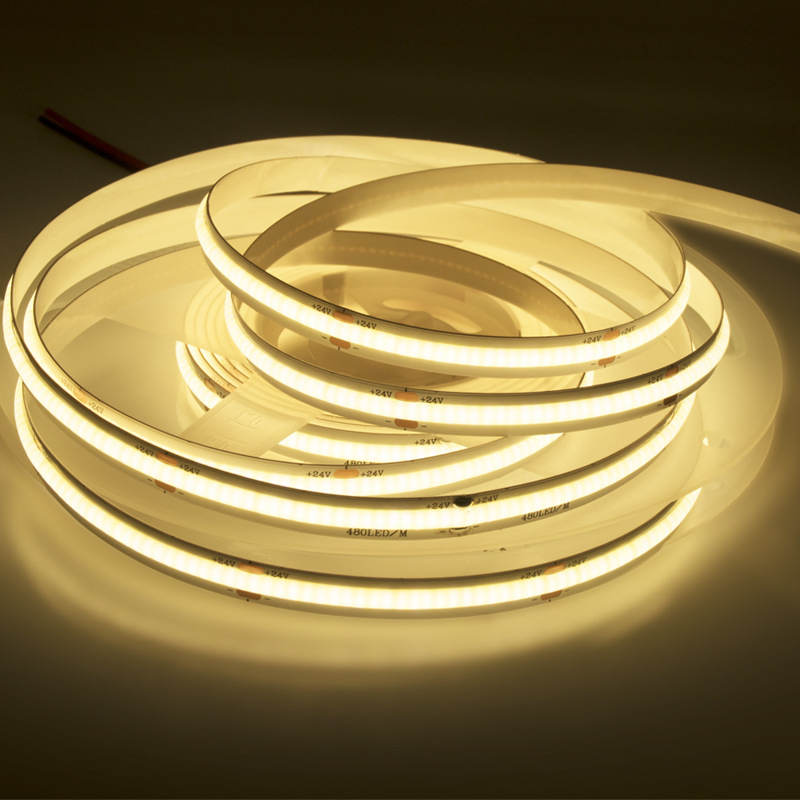 Gliszenlighting COB LED Strip Suitable for Home and Hotel Decorative Lighting 180 Degree Large Viewing