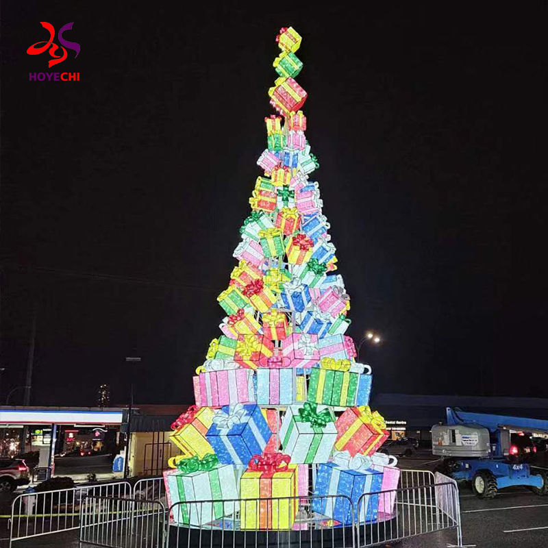 Customizable LED Giant Christmas Tree Outdoor Decorative Lighting
