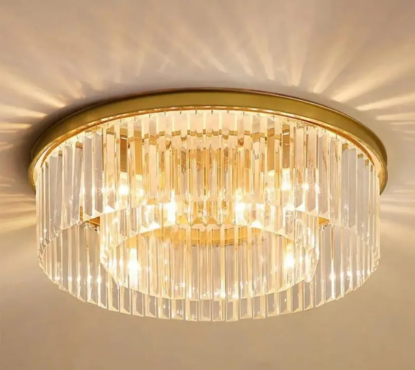 Crystal Ceiling Lamp Detail 3