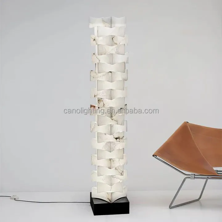 Alabaster Floor Lamp Detail 8