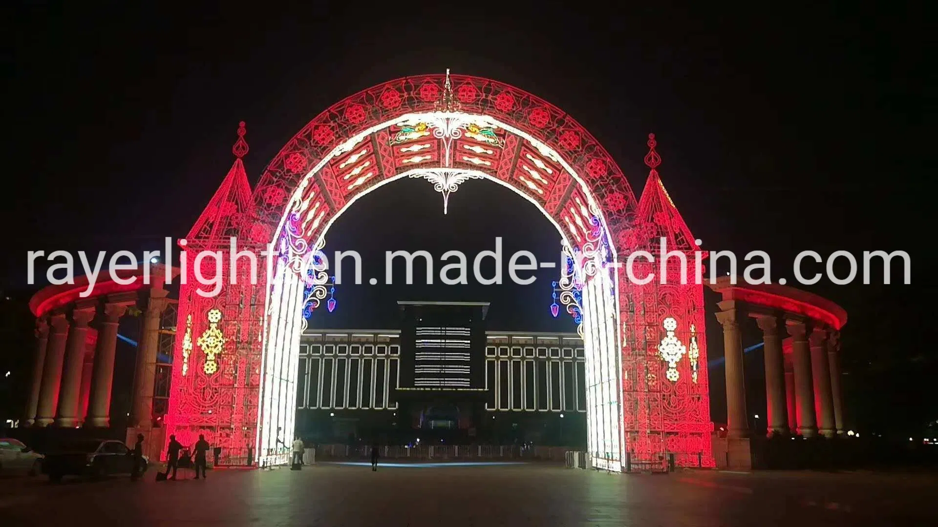 LED Castle Lighting LED Holiday Decorative Lighting Project with Controlling System