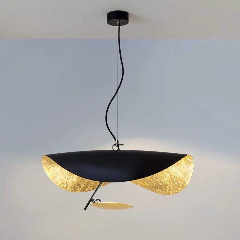 Nordic Decorative Chandeliers Metal Hat Art Cafe Restaurant Hotel Creative Personality Lighting