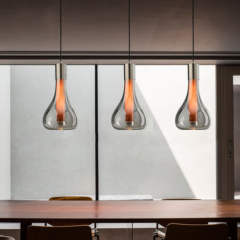 Nordic Simple Decorative Glass Lamp for Cafe Table Bar Restaurant Pendant Lighting (ZY-D041)