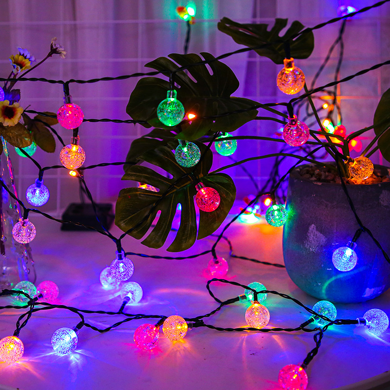 220V High Quality Decorative Round Ball Christmas String Lighting