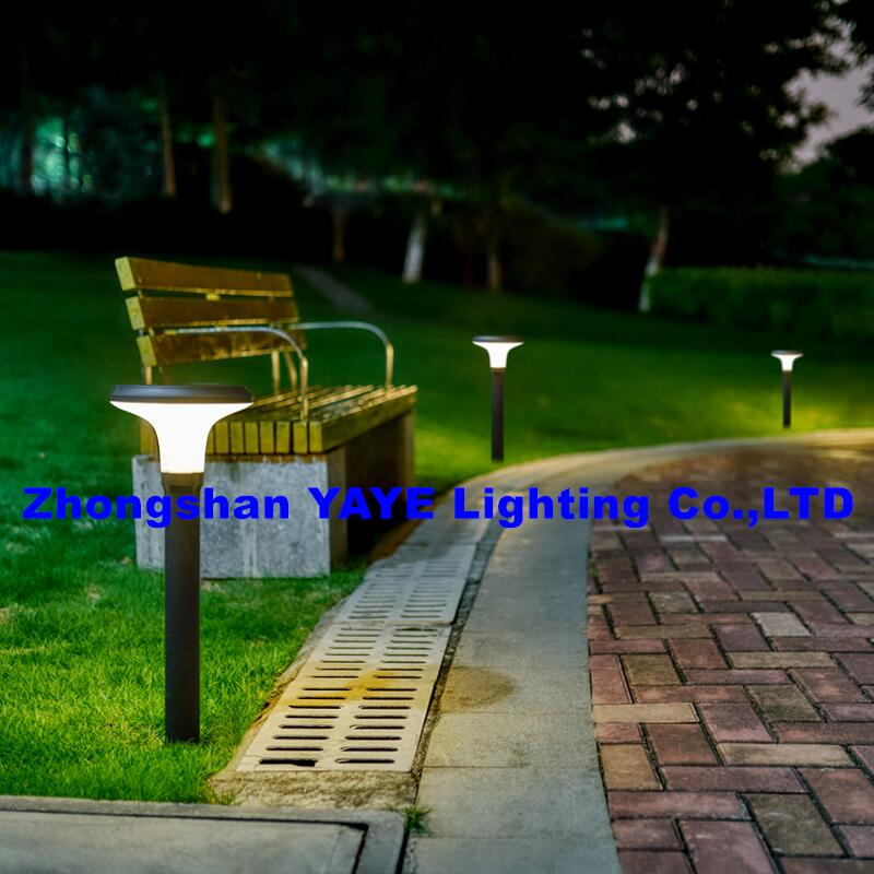 Yaye Hottest Sell 50W Waterproof Outdoor Garden Solar Lights Pathway Decorative Bollard Light Square Lawn Landscape Lighting