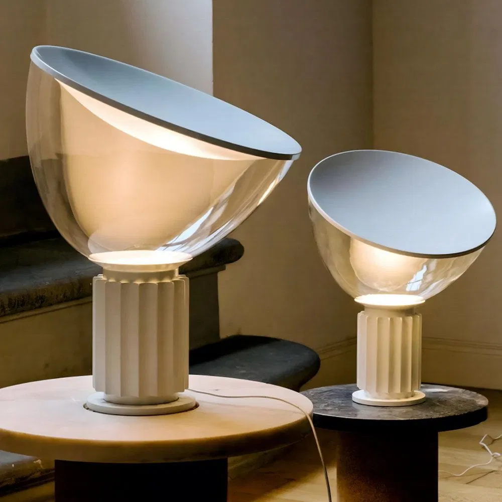 Modern Creative Glass Table Lamp Artistic Decorative Lighting for Living Room Bedroom Study
