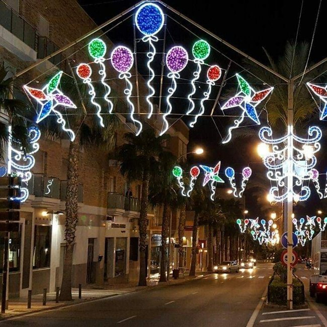 Longshine Waterproof LED Christmas Lighting for Street Decoration for Outdoor