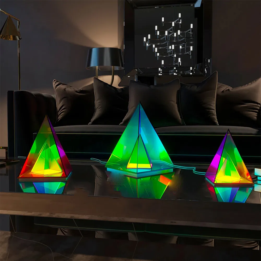 Pyramid Lamp View 4