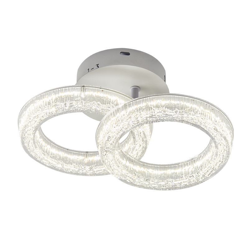 Fancy Decorative Lights Led Ceiling Lighting Iron Acrylic Luxury Chandelier Ceiling Light