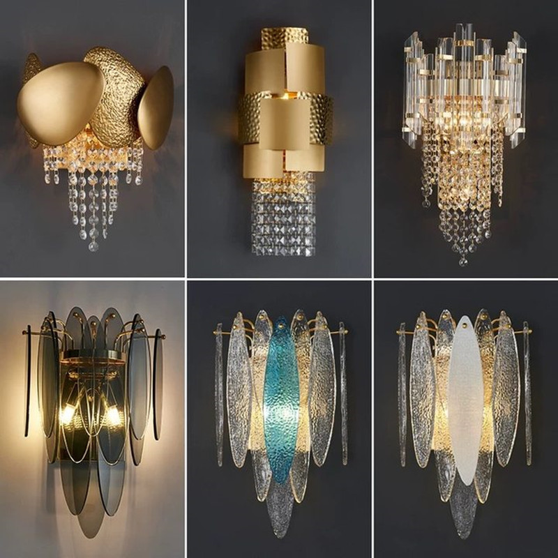 Modern Indoor Wall Lamp Droplet Background LED Light Fixture Living Room Bedroom Restaurant Hotel Villa Home Decorative Lamp