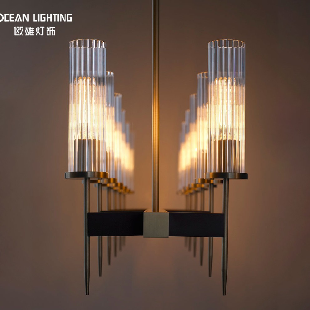 Living Room Lamps LED Bedroom Metal Decorative Pendant Light Chandelier Lighting