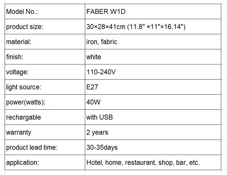 Rechargeable USB Wall Lamp 2