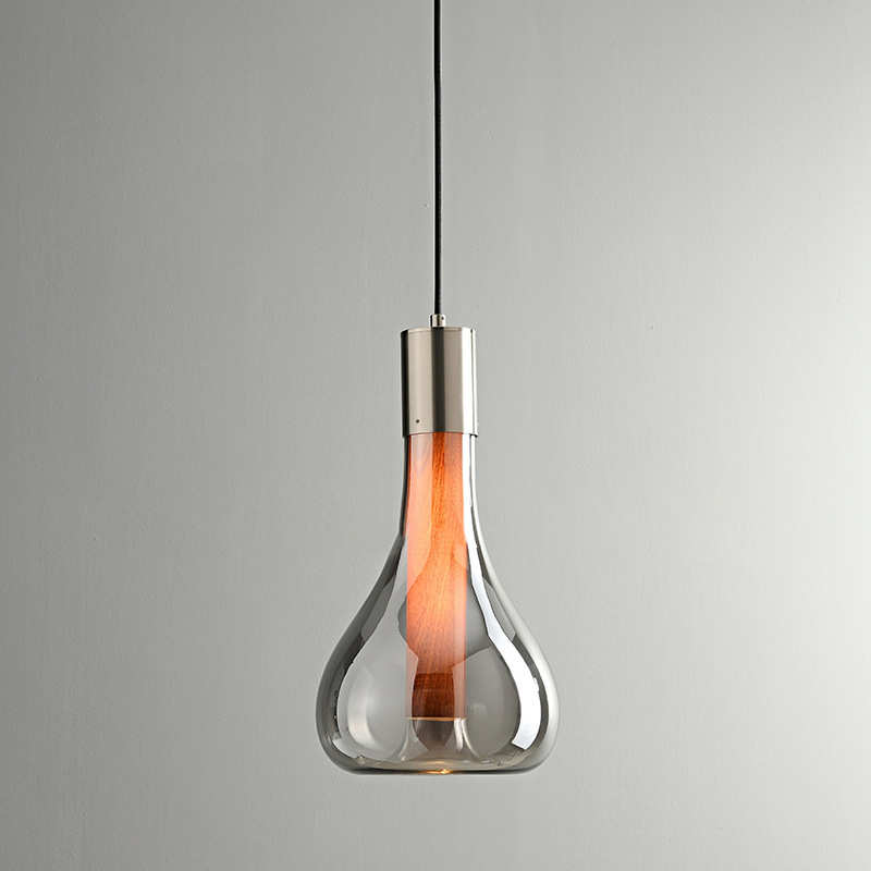 Nordic Simple Decorative Glass Lamp for Cafe Table Bar Restaurant Pendant Lighting (ZY-D041)