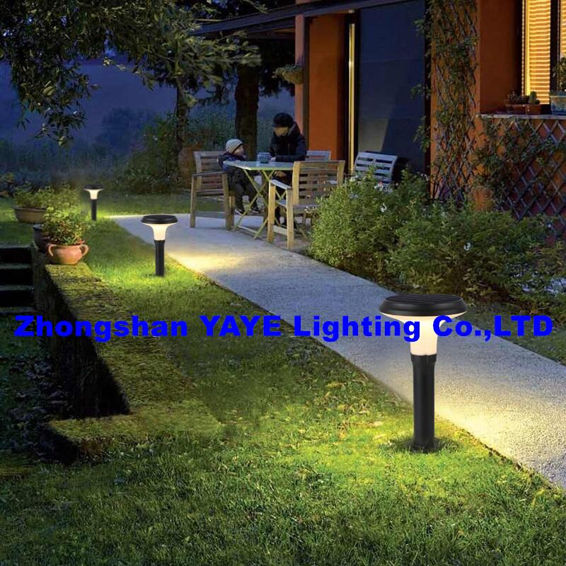 Yaye Hottest Sell 50W Waterproof Outdoor Garden Solar Lights Pathway Decorative Bollard Light Square Lawn Landscape Lighting
