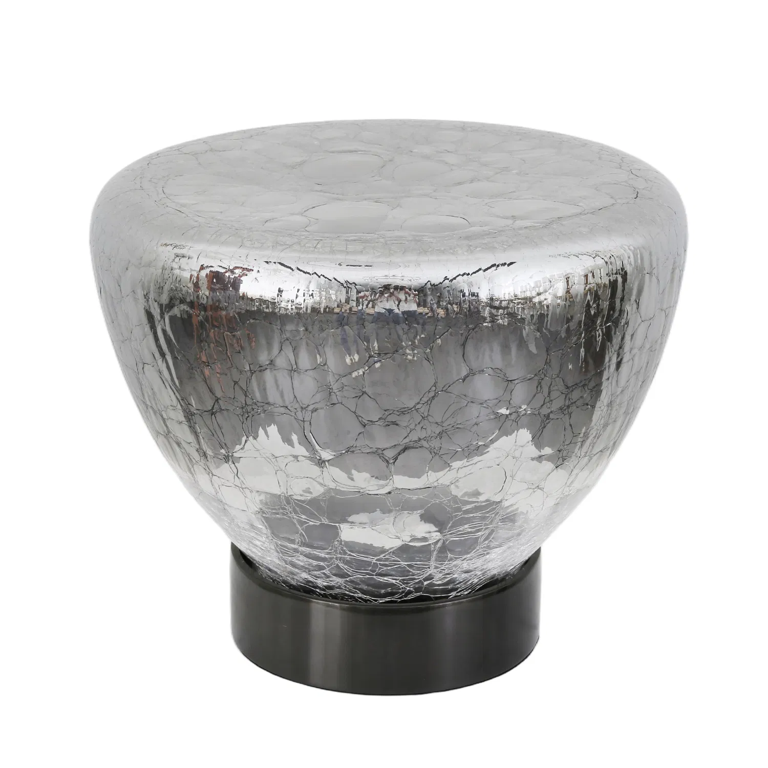 Custom Restaurant Hotel Living Room Desk Lamp Cracked Glass Decorative Table Lighting