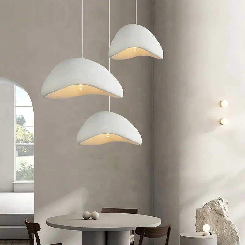 Design Nordic Creative Chandelier Decorative Dinning Lighting Shade Wabi Sabi Pendant Light