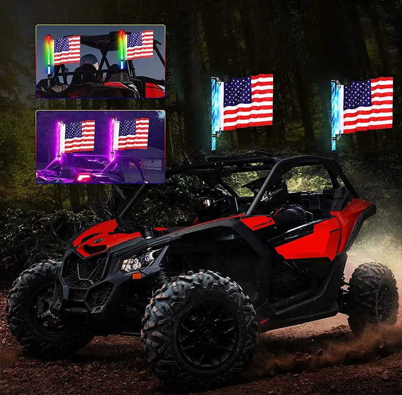 Car Interior LED Whips Light 10