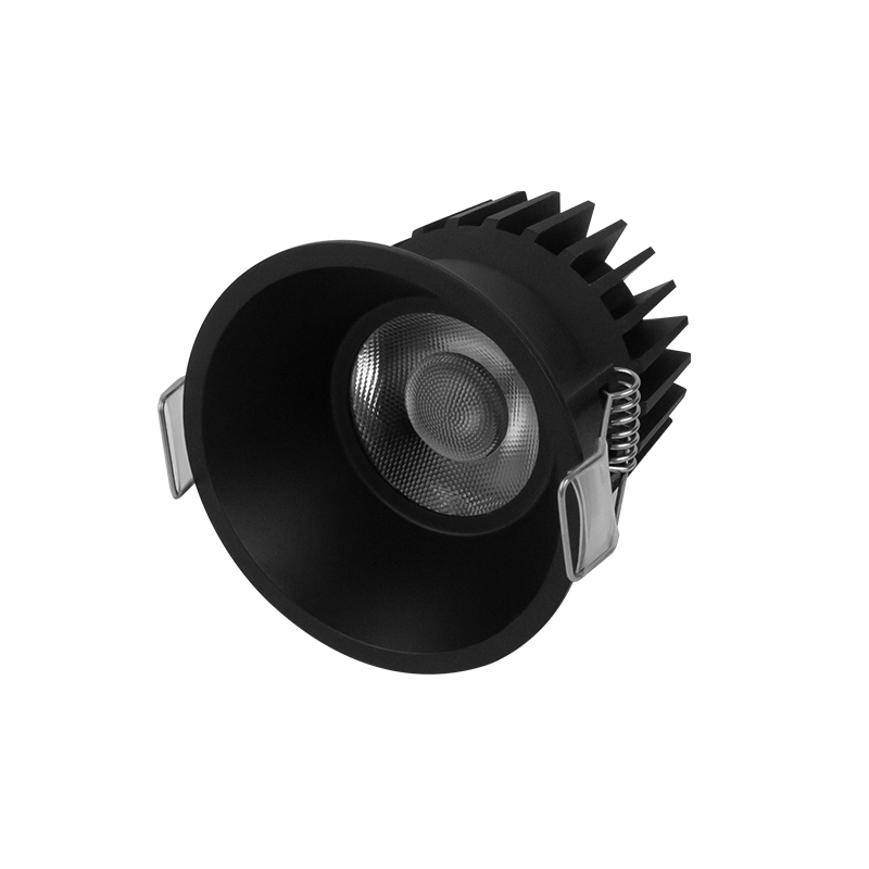 Decorative Modern LED Wall Lighting Fixture 12W/1020lm COB/LED Type Black/Aluminum/Body 24°/36°/50000h Lifetime