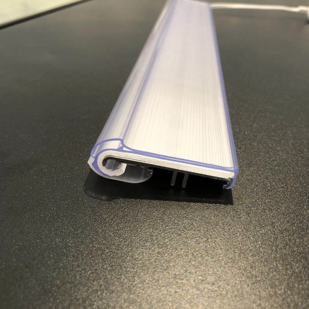 Hotel Decorative LED Crystal Customized The Length and Color LED Flat Tube Lighting