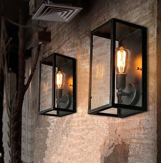Outdoor Decorative Modern Fixture Luminaire Wall Lantern IP66 Waterproof Garden Lighting Products