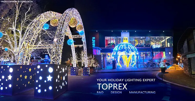 Decorative LED Neon Flex Rope Motif Lighting