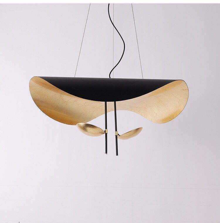 Nordic Decorative Chandeliers Metal Hat Art Cafe Restaurant Hotel Creative Personality Lighting