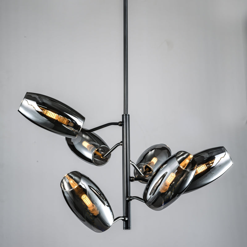 Restaurant Hanging Kitchen Lights Decorative Iron LED Gold Pendant Lighting for Dining Room