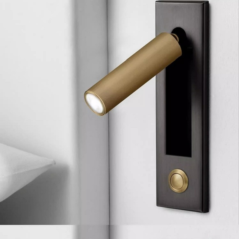 Hotel Bedhead Wall Sconce with Plug LED Indoor Lighting Decorative Lamp