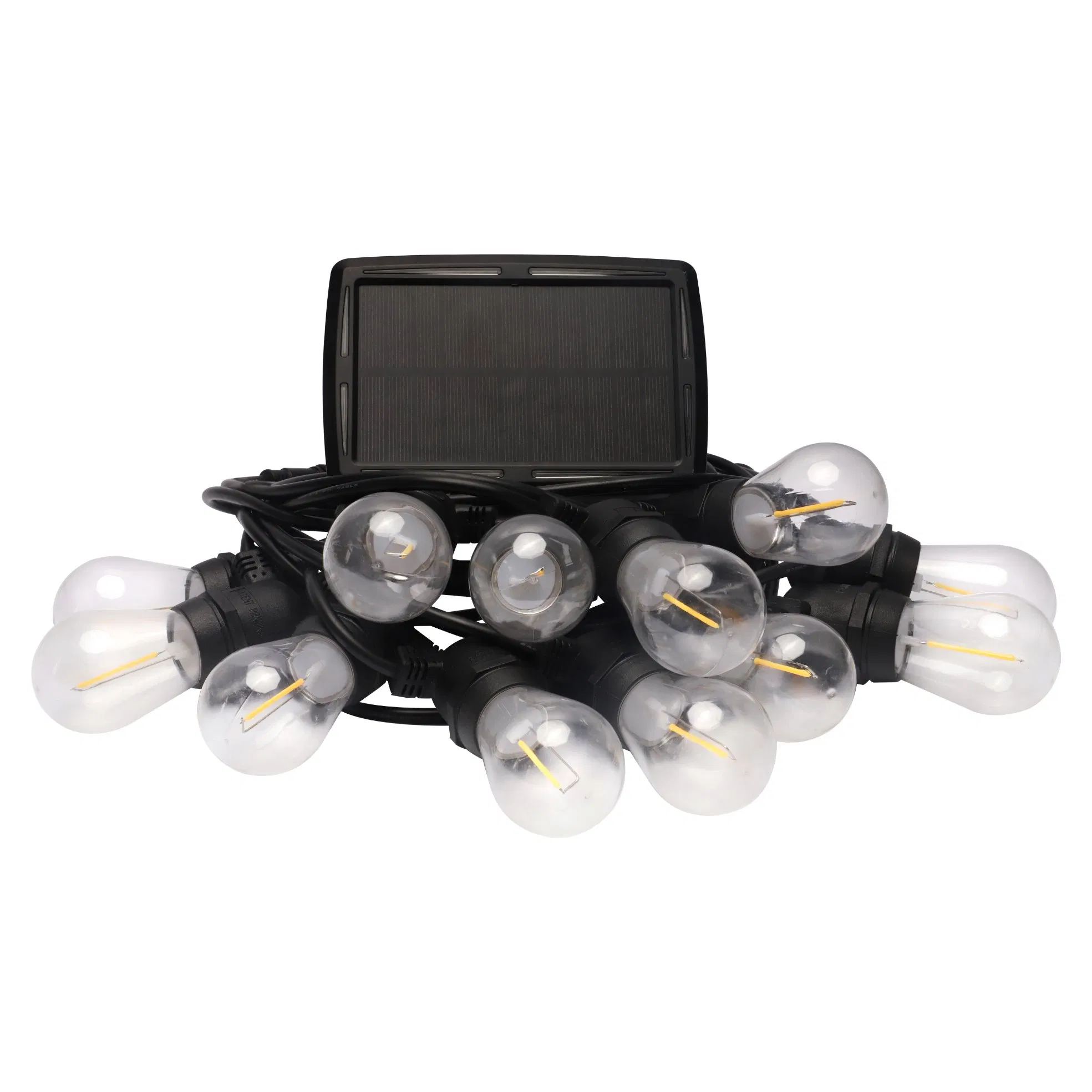 Solar S14 String Lights 14.6m Decorative LED Lighting for Garden Outdoor