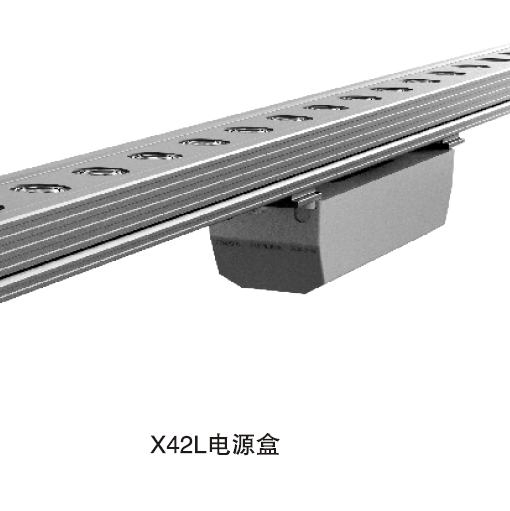 Outdoo Decorative Building Lighting 18W 24W 30W IP66 RGB DMX DC24V Aluminum Outdoor LED Wall Washer Light Strip Linear Lighting for Project Aluminium Housing