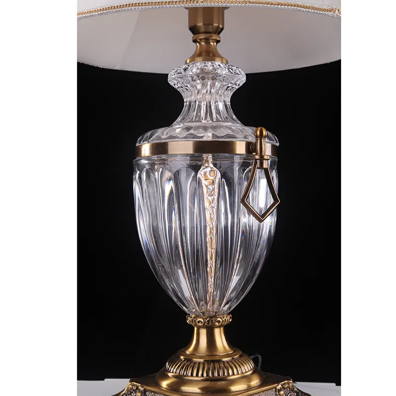Crystal Table Lamp Detail 2