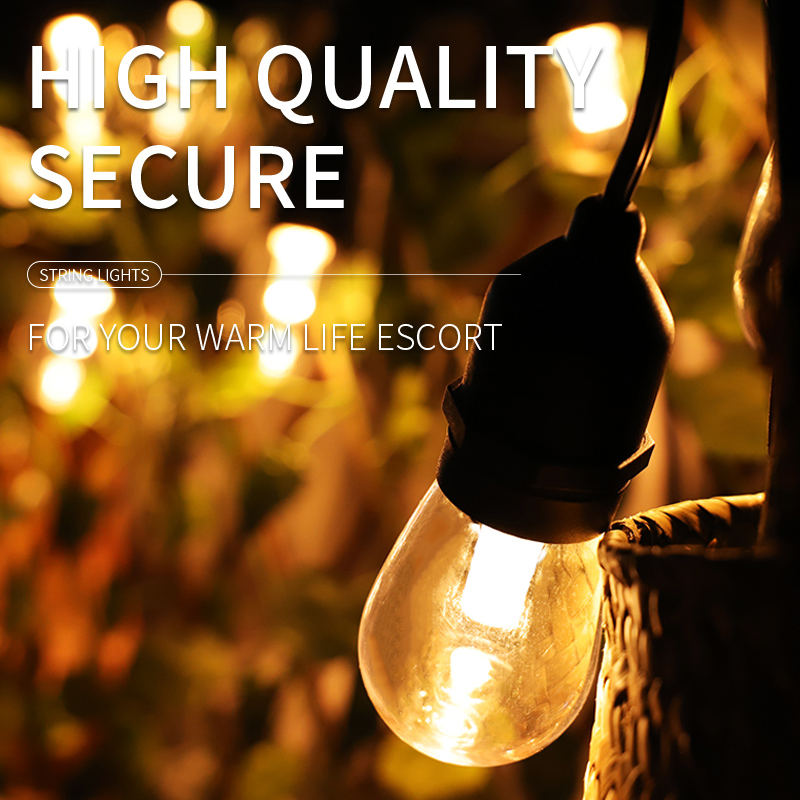 China Manufacturer LED Light Waterproof Decorative Wedding String Lighting