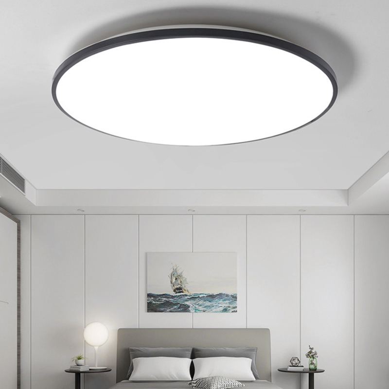 Living Room Modern Style Smart Ultra-Thin Ceiling Lamp Indoor Home Lighting Decorative Acrylic LED Ceiling Light