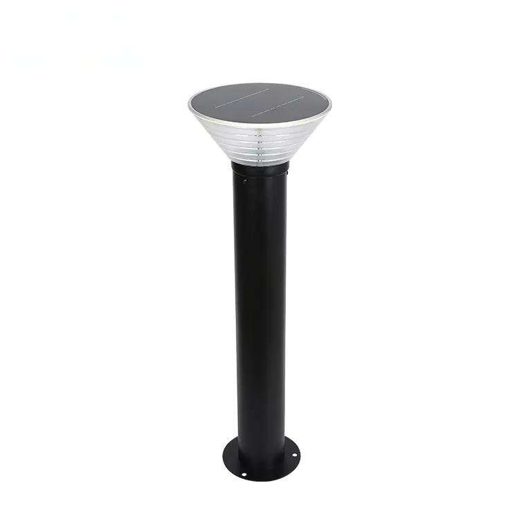 CE Aluminum IP65 Solar Powered LED Patio Floor Light for Garden Outdoor Post Lamp Decorative for Lawn Exterior House Street