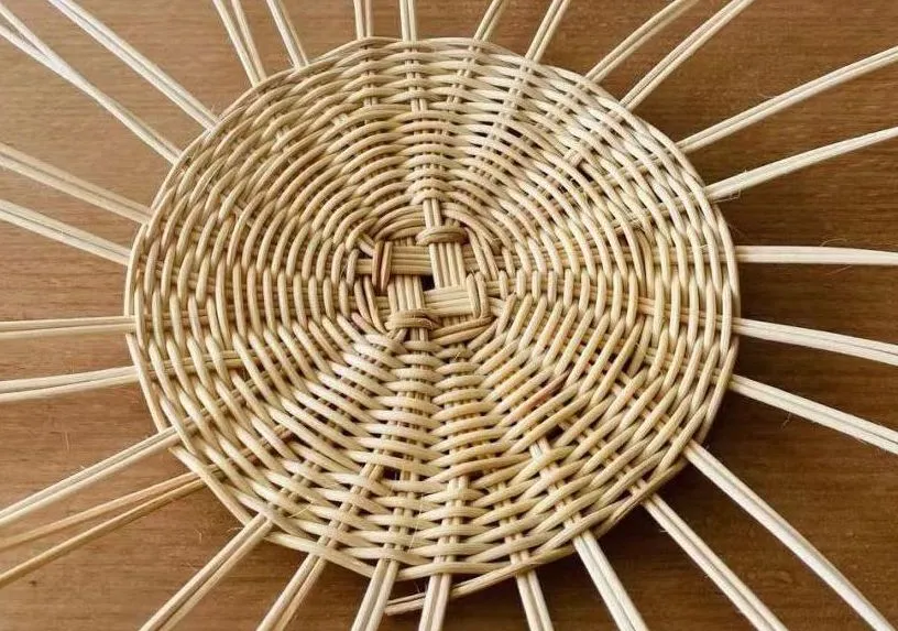 Straw Hat Southeast Asian Style Decorative Rattan Lights Lamps Lightings Wedding Restaurant