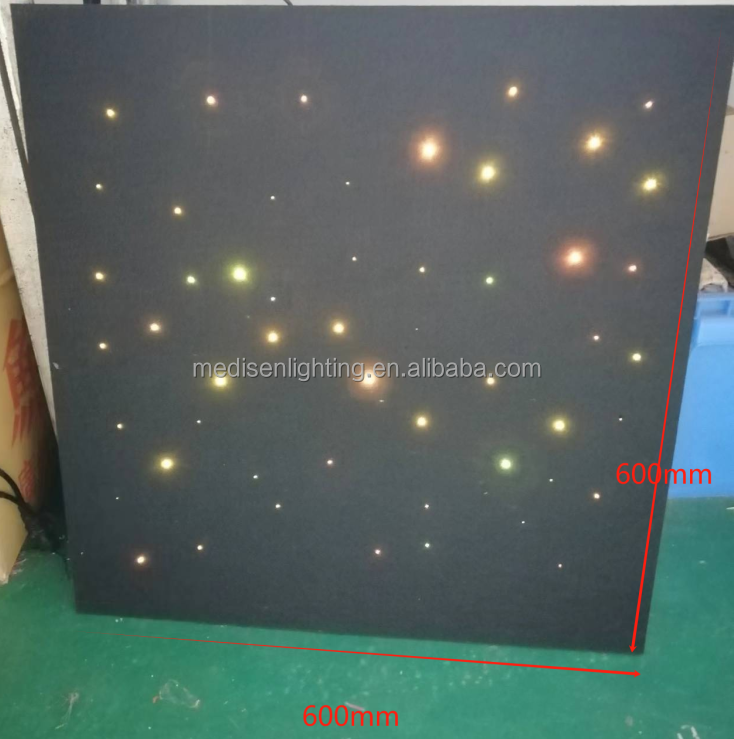 LED Color Change 16W 0.75mm Fiber Optic Starry Sky Ceiling Light