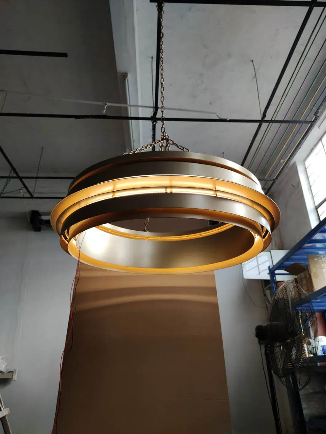 Custom High-End Household Stainless Steel Decorative Chandelier Hotel Project Indoor Lighting