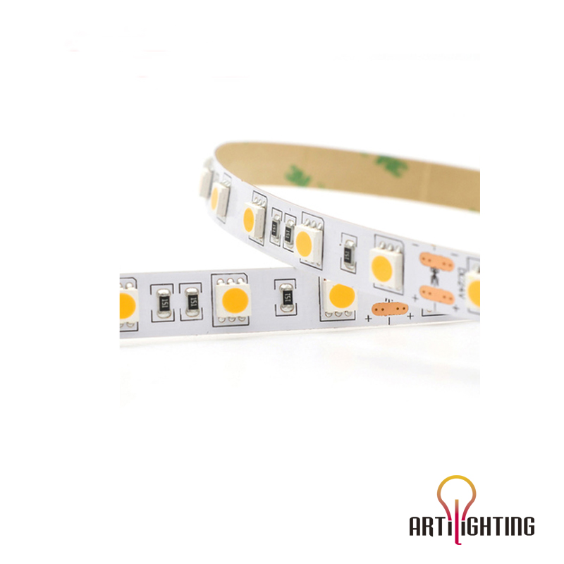 12V24V 110V 5050 120LEDs 5m IP20 Smart RGB LED Tape Light Kit LED Strip Lights for Chandelier Christmas Hotel Shopping Malls Decorative Mood Lighting