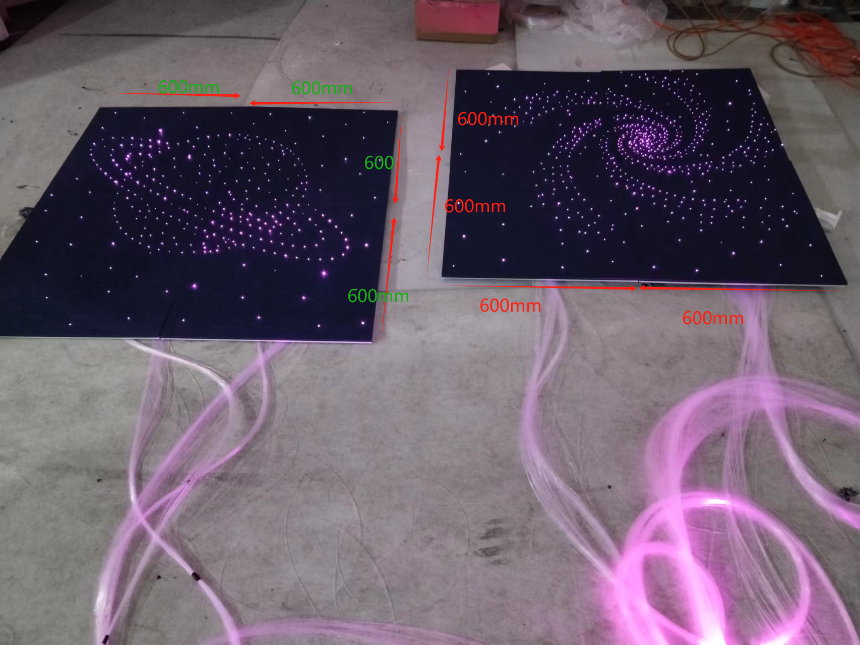 Design drawings for ceiling star light