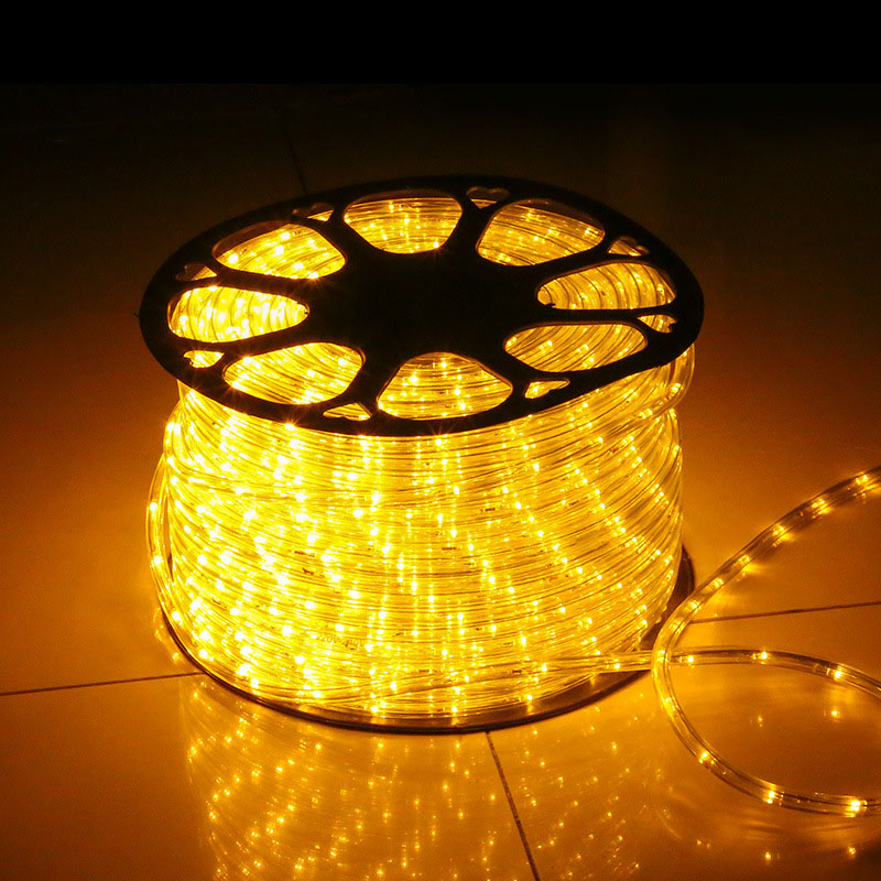 Flexible Durable Indoor Outdoor Landscape Decorative Rope Lighting for Festival Use
