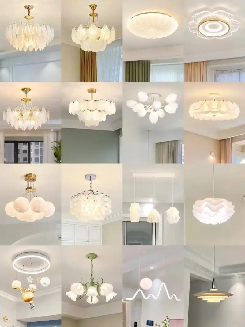 Decorative Metal Glass Bronze Colorful Modern Table Lamp Pendant Lightings