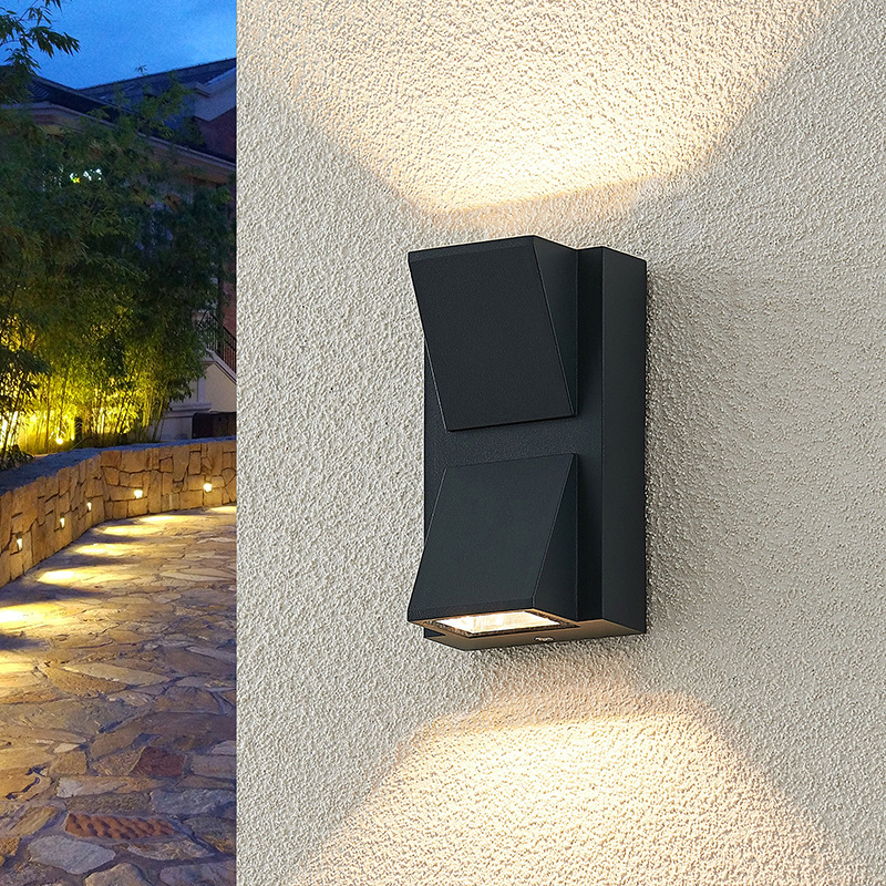 Outdoor Garden Light LED Wall Mount Lamp Decorative up and Down Lighting for Hotel