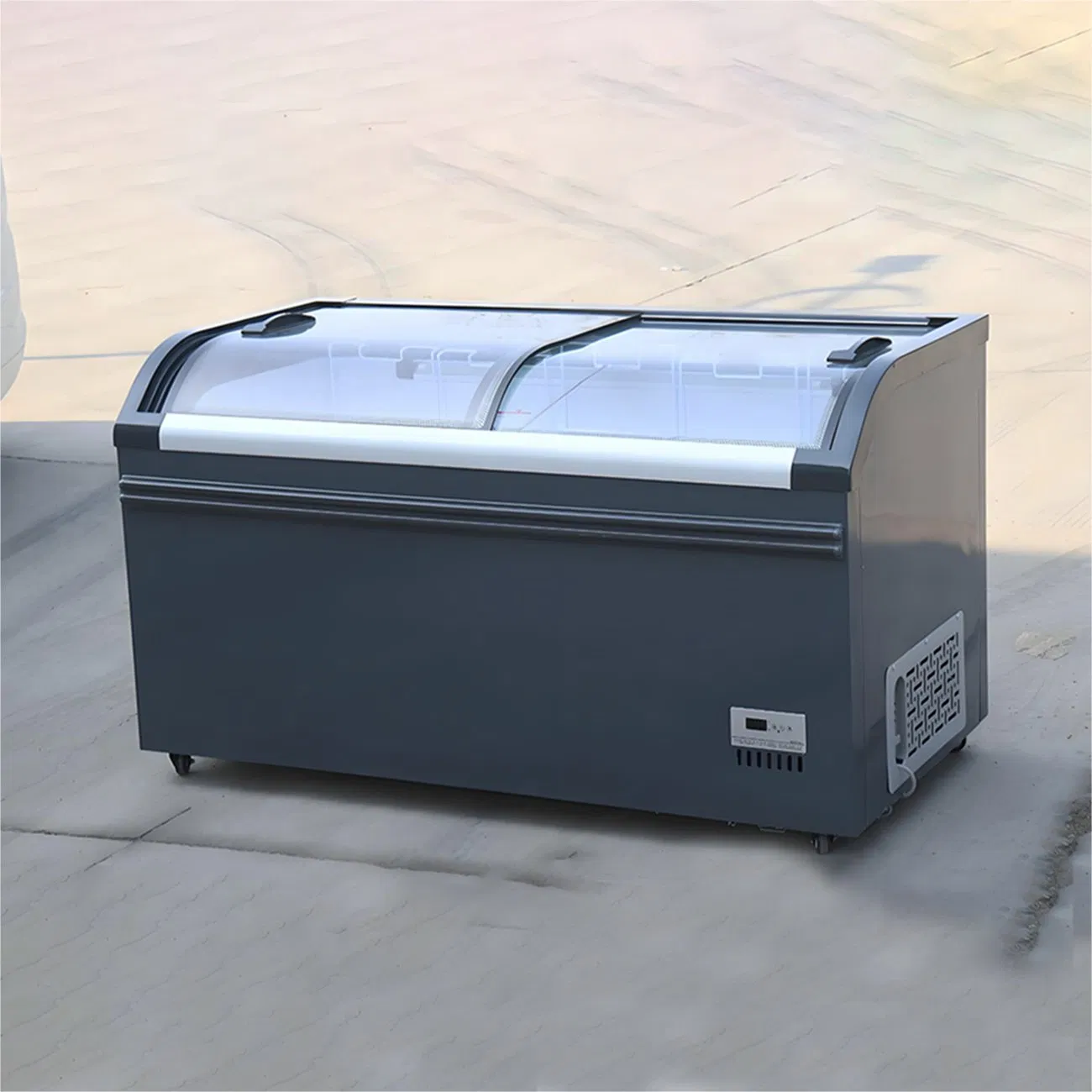 Factory Price Commercial Ice Cream Gelato Display Freezer Frozen Food Display Cabinet