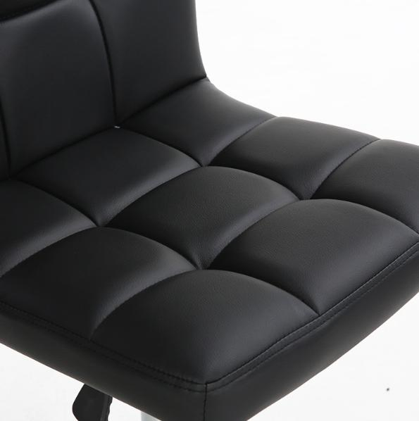 Modern Adjustable Leather Bar Stool for Stylish Interiors (ZG18-001)