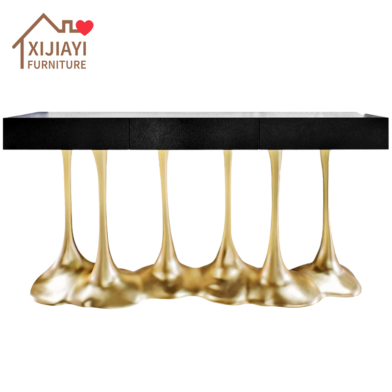Xijiayi Luxury Hotel Lobby Console Table Factory Direct for Five Star Hotels.