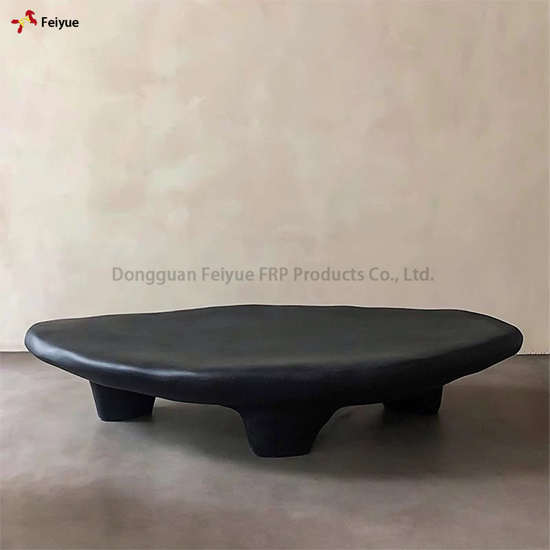 Customized High Quality Fiberglass Furniture Modern Living Room Side Table Hotel Coffee Table