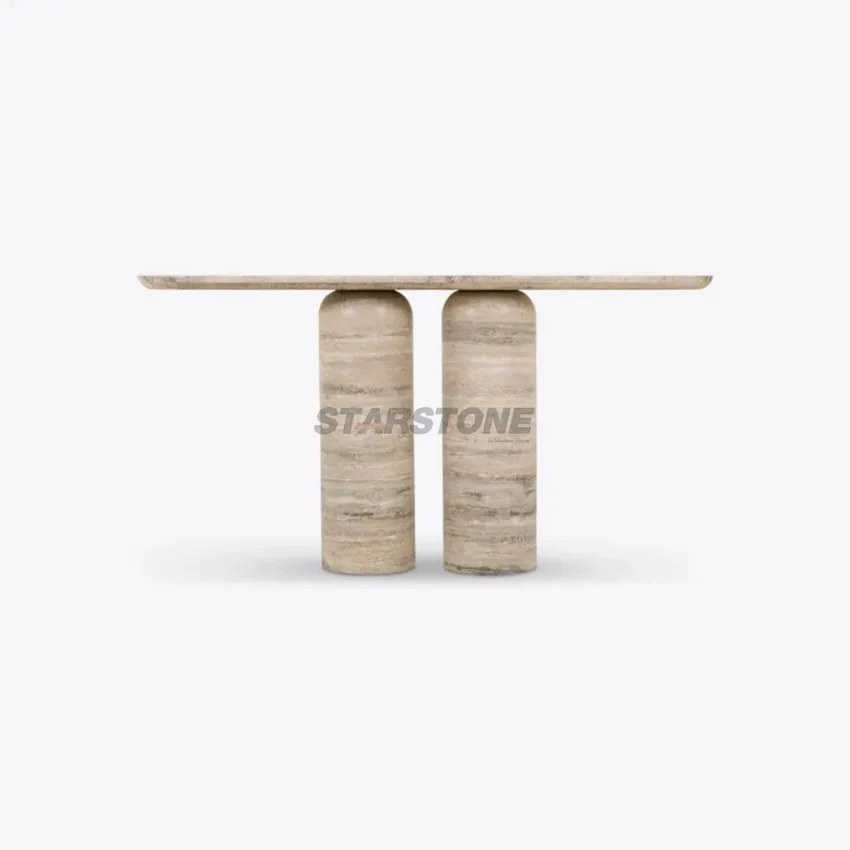 Marble Dining Table Detail