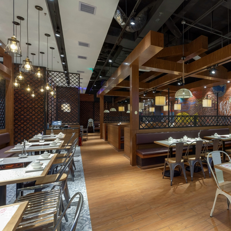 Top Grade Customized Commercial Latest Buffet Restaurant Furniture Quartz Stone Long Table