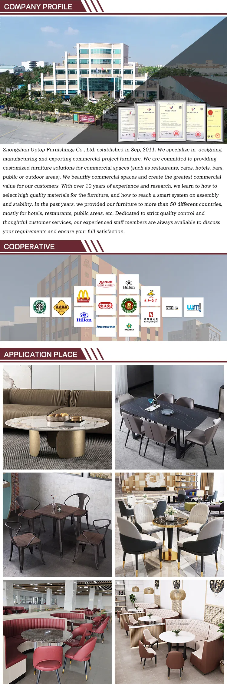 Buffet Restaurant Furniture Table Details 1