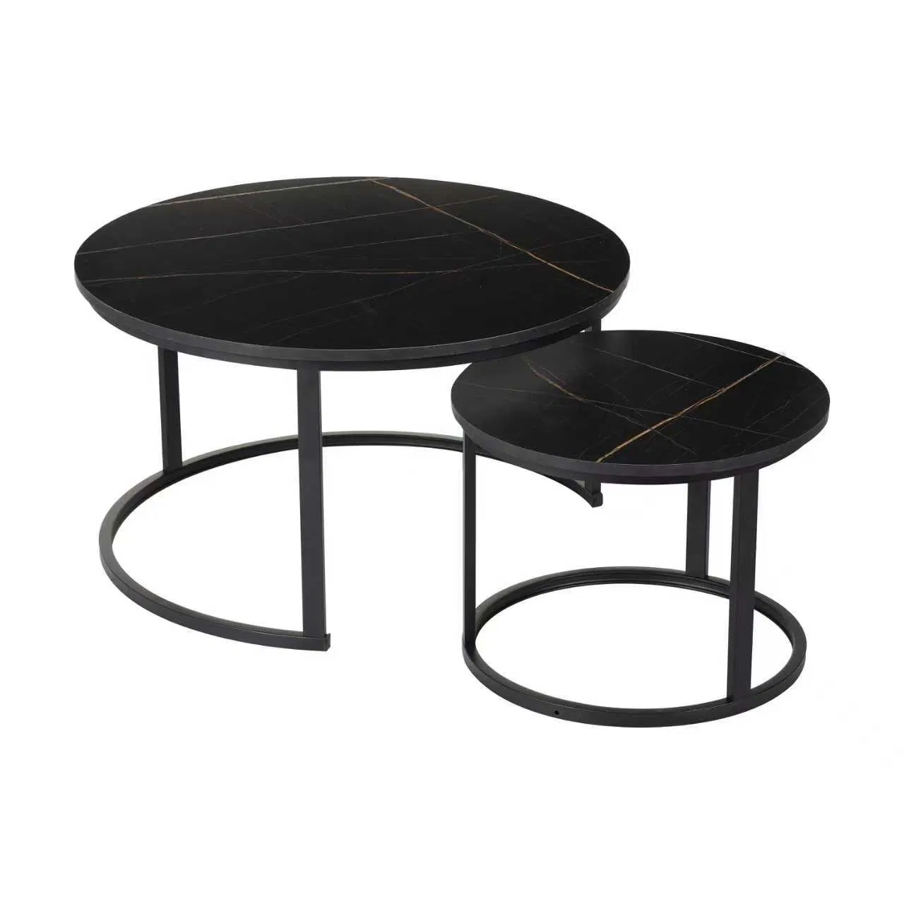 Modern Furniture Fashion Coffee Table &amp; Round Shape Durable Side Table &amp; Popular Tea Table for Home Nested Table &amp; Dining Table